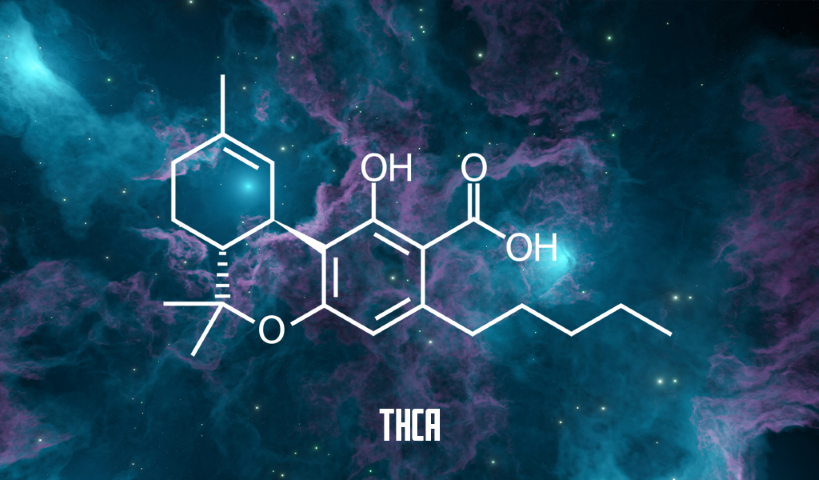 THCA Chemical compound structure