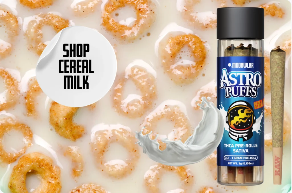 Click here to shop Cereal Milk THCA Strain